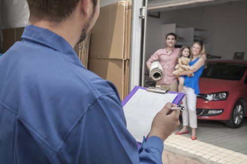 Business records being managed in a secure storage environment
