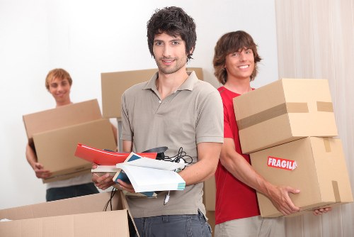 Careful loading of furniture and boxes for small removals in Upminsterbridge