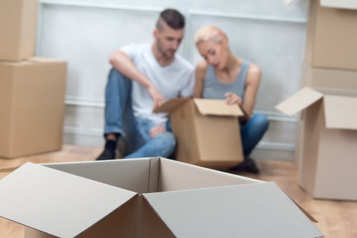 Organised home storage items neatly packed for Upminsterbridge households