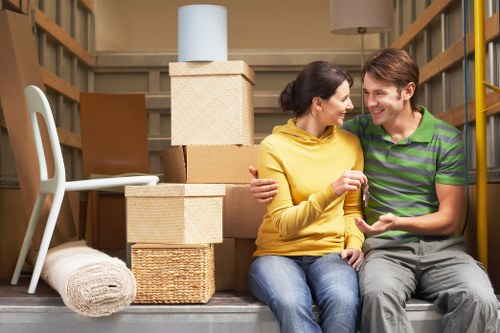 Temporary storage for a home renovation or refurbishment project