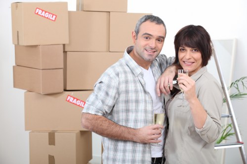 Secure boxes and furniture stored for a short period near Upminsterbridge
