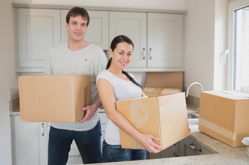 Charity reuse donations and sorting for storage items